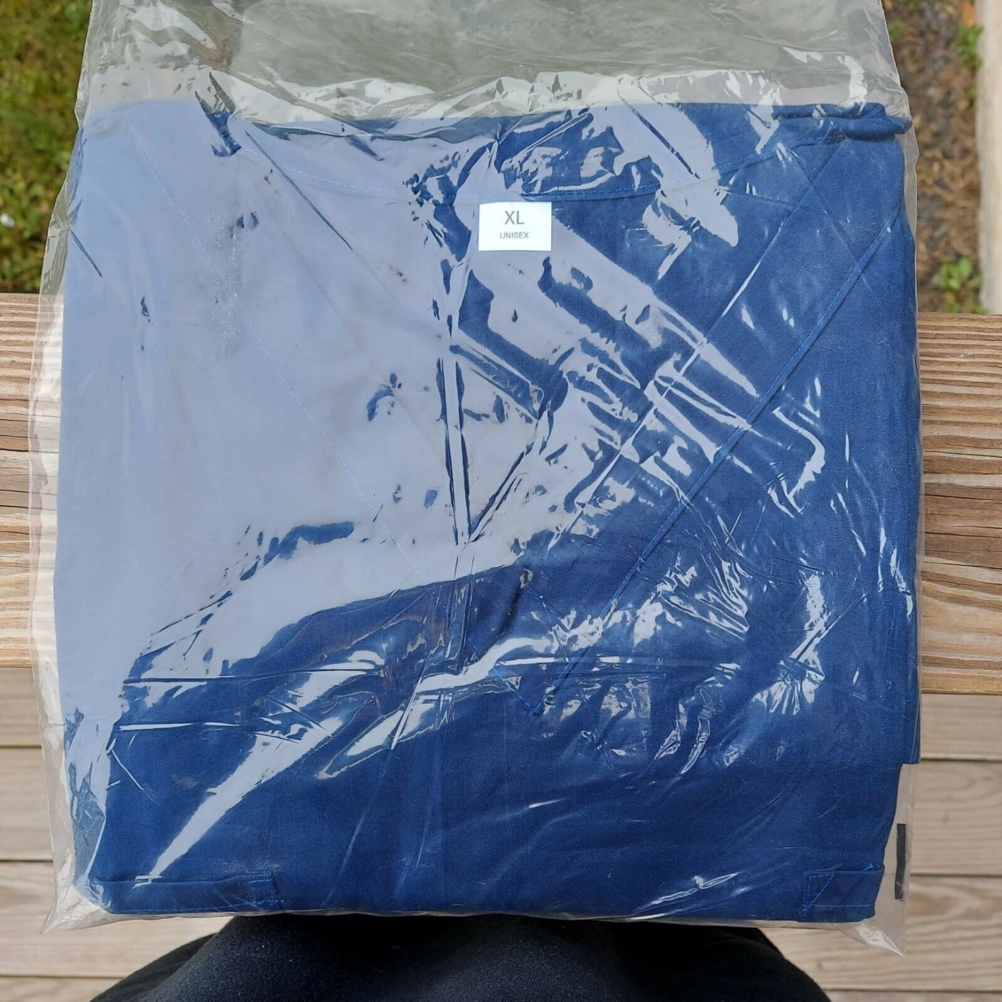 Scrubs Shirt and Pants Set Navy Blue Available in Sm or XL Free Shipping