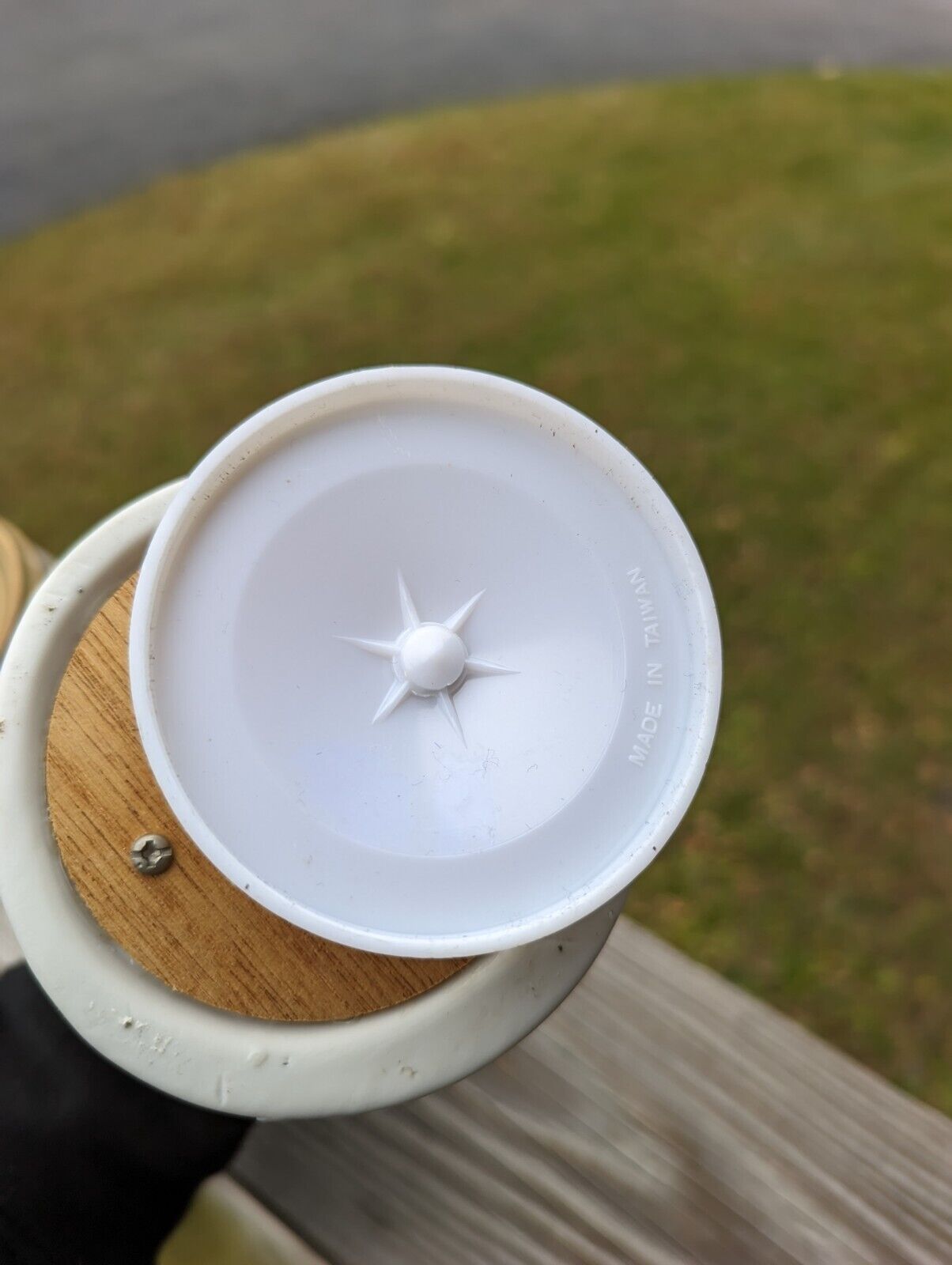 Vintage Flambro Porcelain Japanese Lady Revolving Music Box 6 Inches Tall