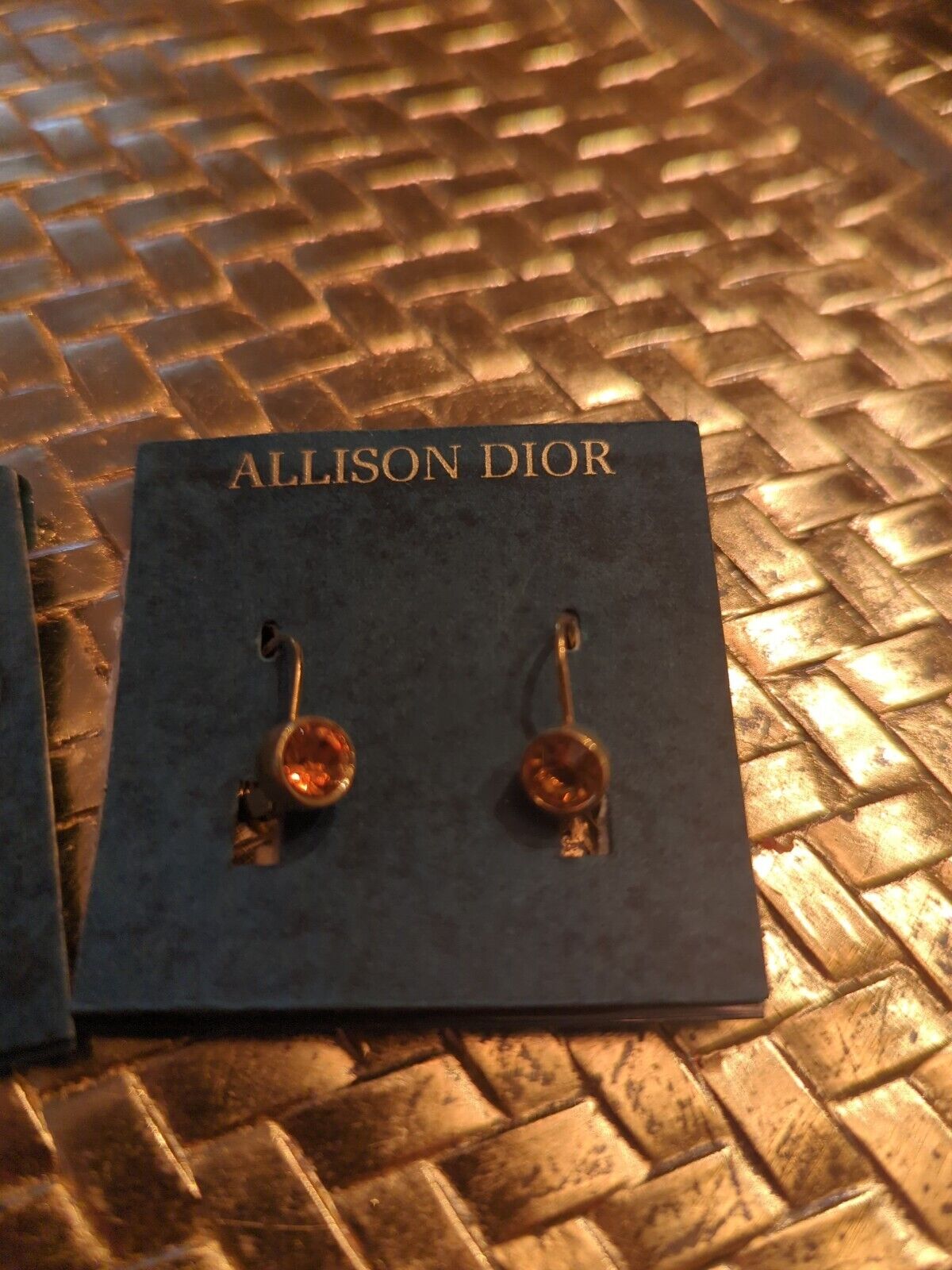Allison Dior Dangling Earrings Two Sets Of Two.