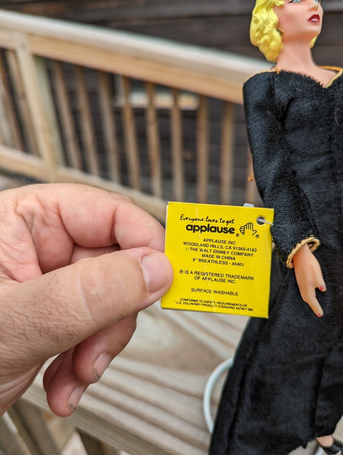 VINTAGE DICK TRACY AND BREATHLESS FIGURINES APPLAUSE WITH TAGS 1990