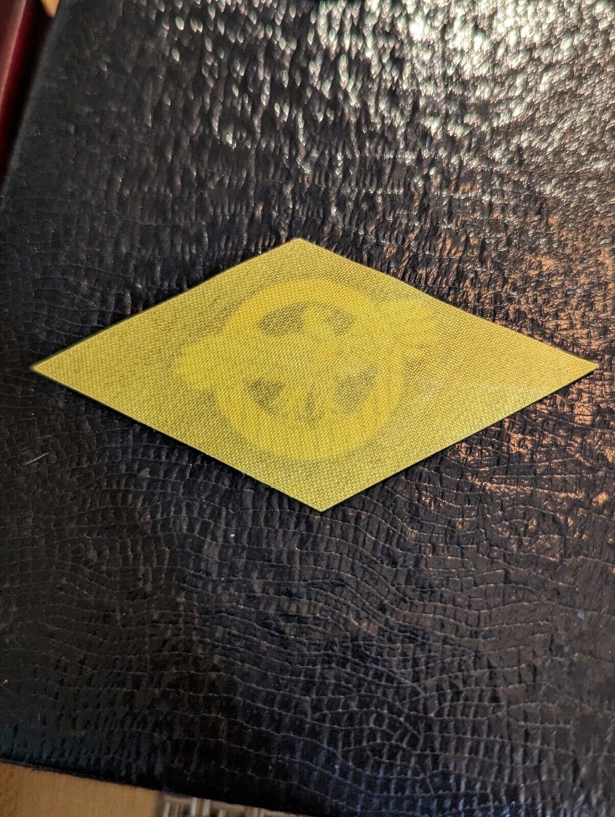 WW2 US Army Patch Honorable Discharge Green Yellow Sew On