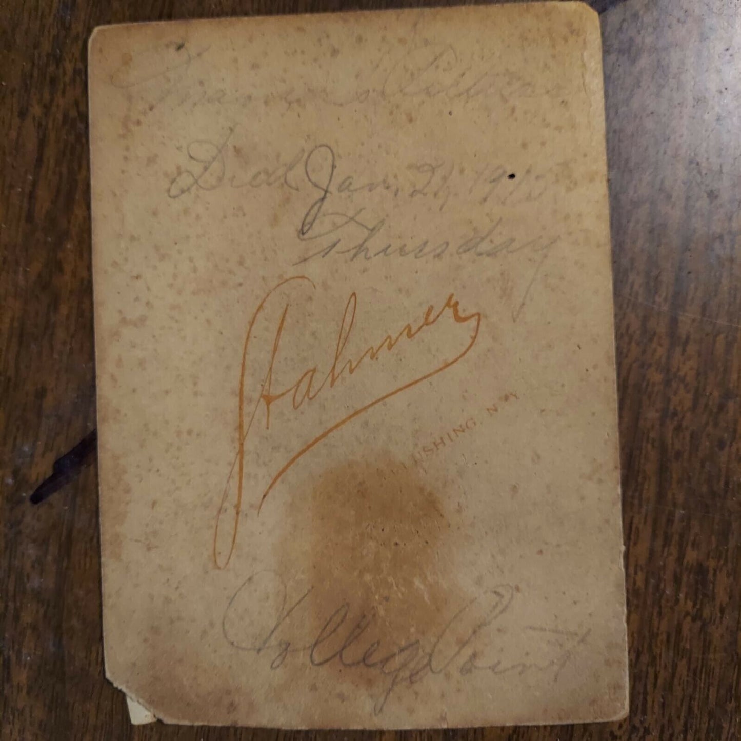 Old 1910 Photo of Lady