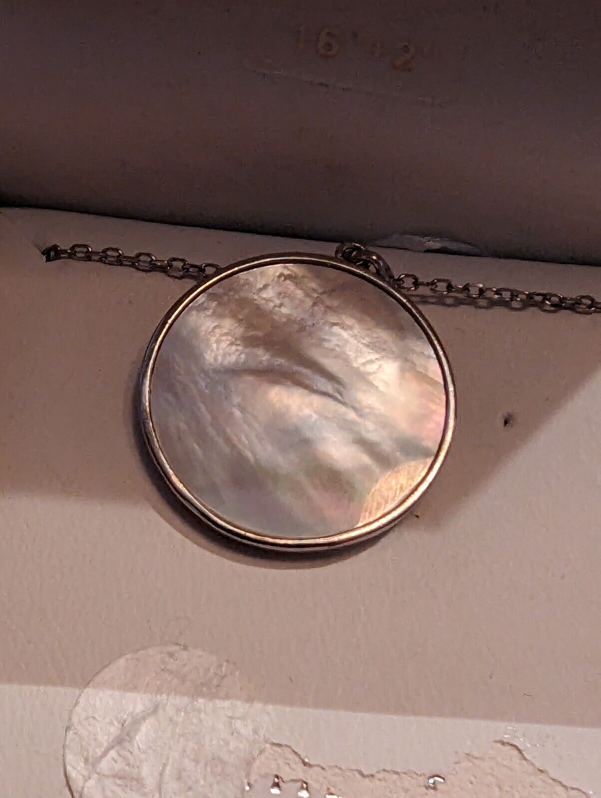 Contessa Di Capri Sterling Silver Over Mother Of Pearl Tree Of Life Pendant