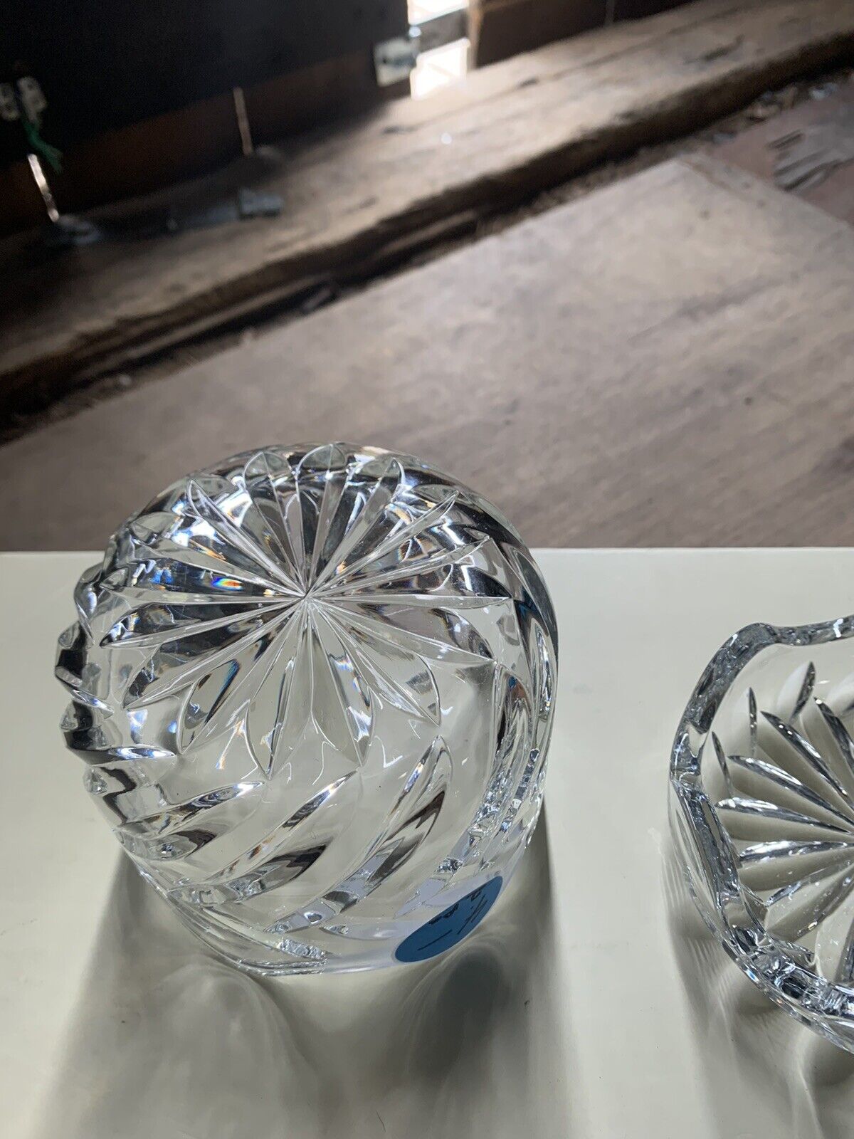 Decorative Art Glass Bowl set With Lid