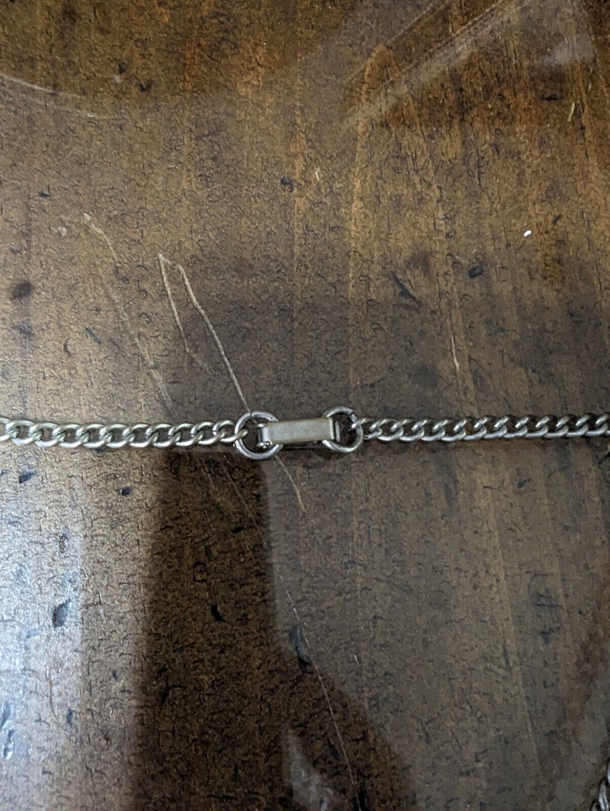 Vintage Silver tone Necklace with Turquoise Stones Pendant