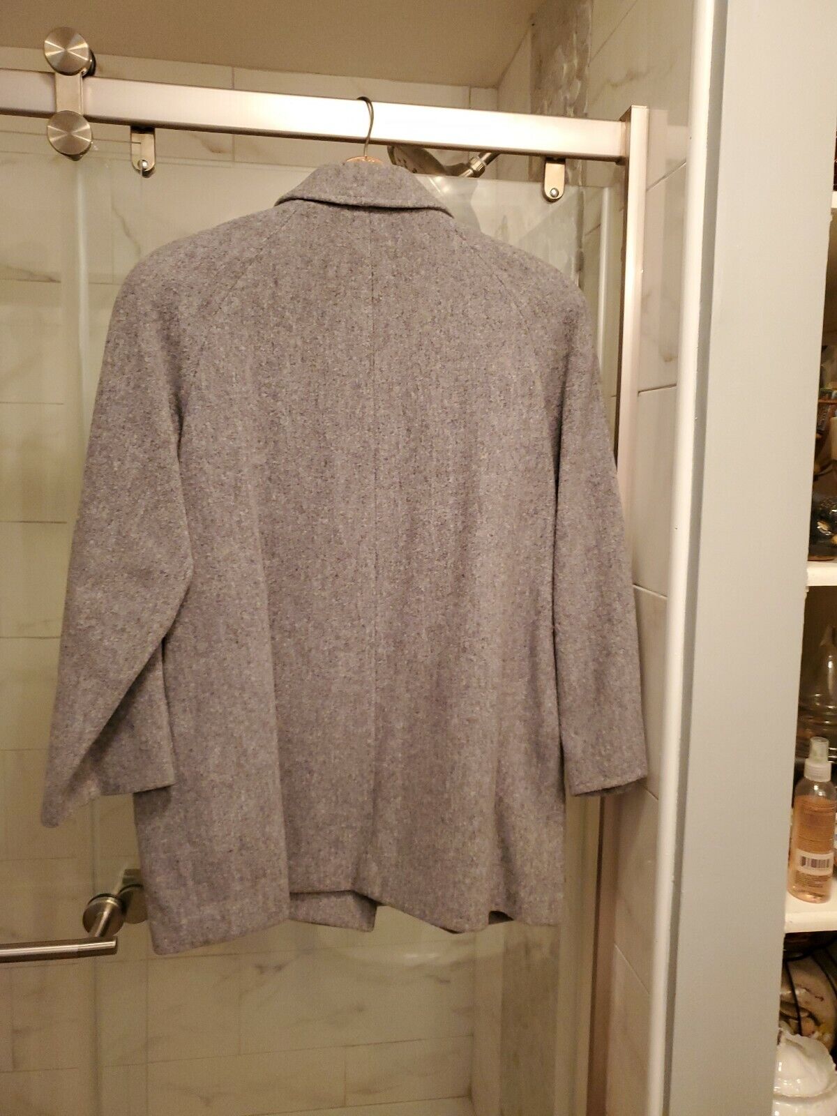 Herman Kay Ladies Petite Gray Coat
