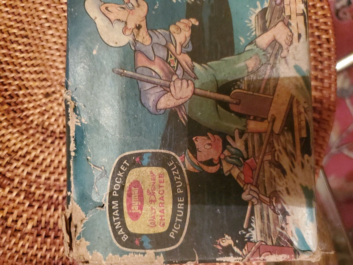 Vintage Bantam Pocket Puzzle Jaymar Pinocchio's Expedition Walt Disney USA