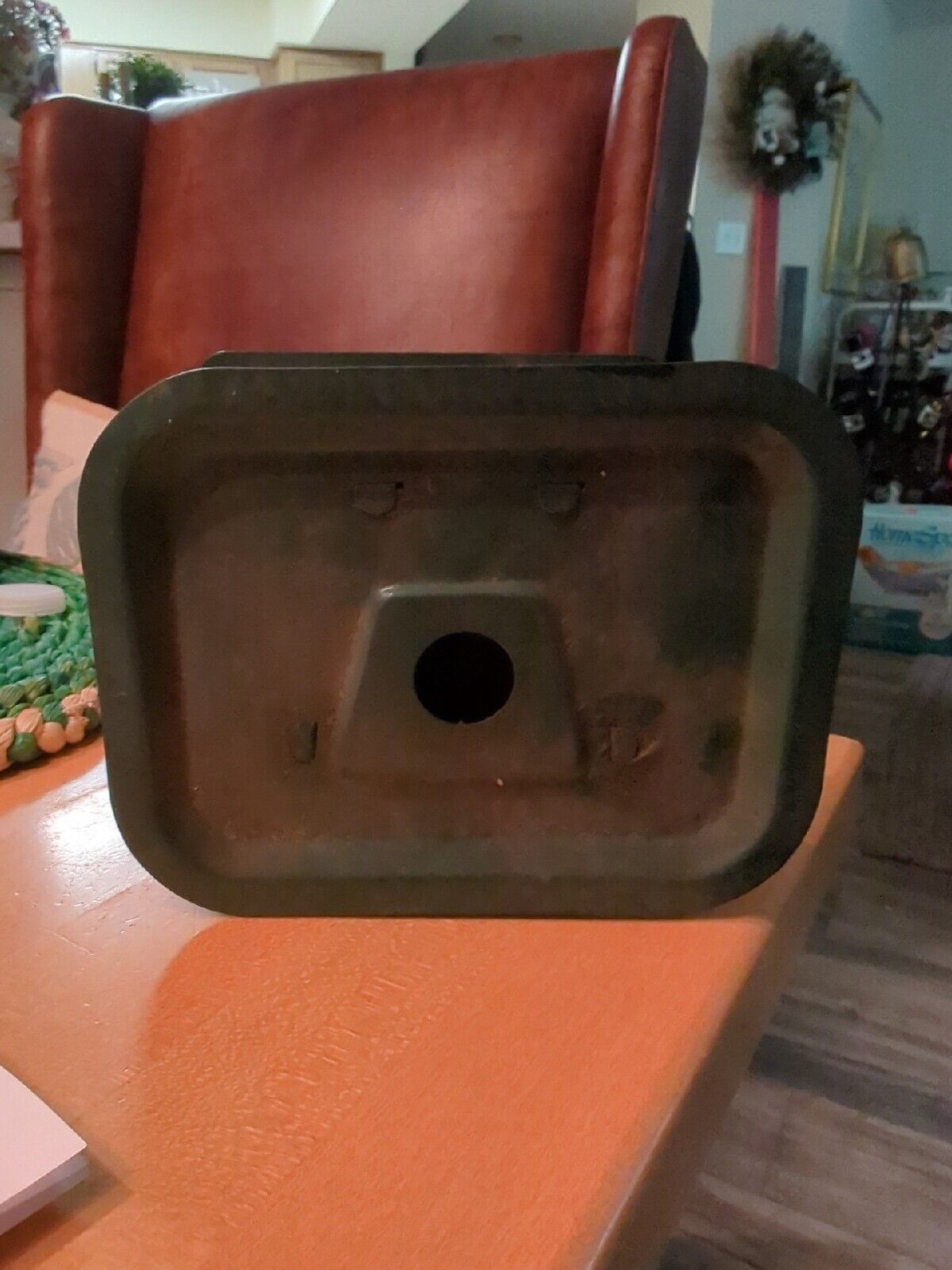 Vintage All Green Star Light Family Scale 25lb By 2 Oz Made In Japan, Metal.