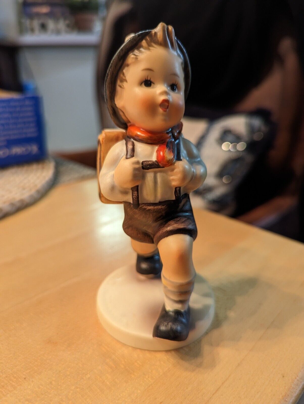 HUMMEL SCHOOL BOY #82/0 GOEBEL FIGURINE TMK3 W. GERMANY 5"
