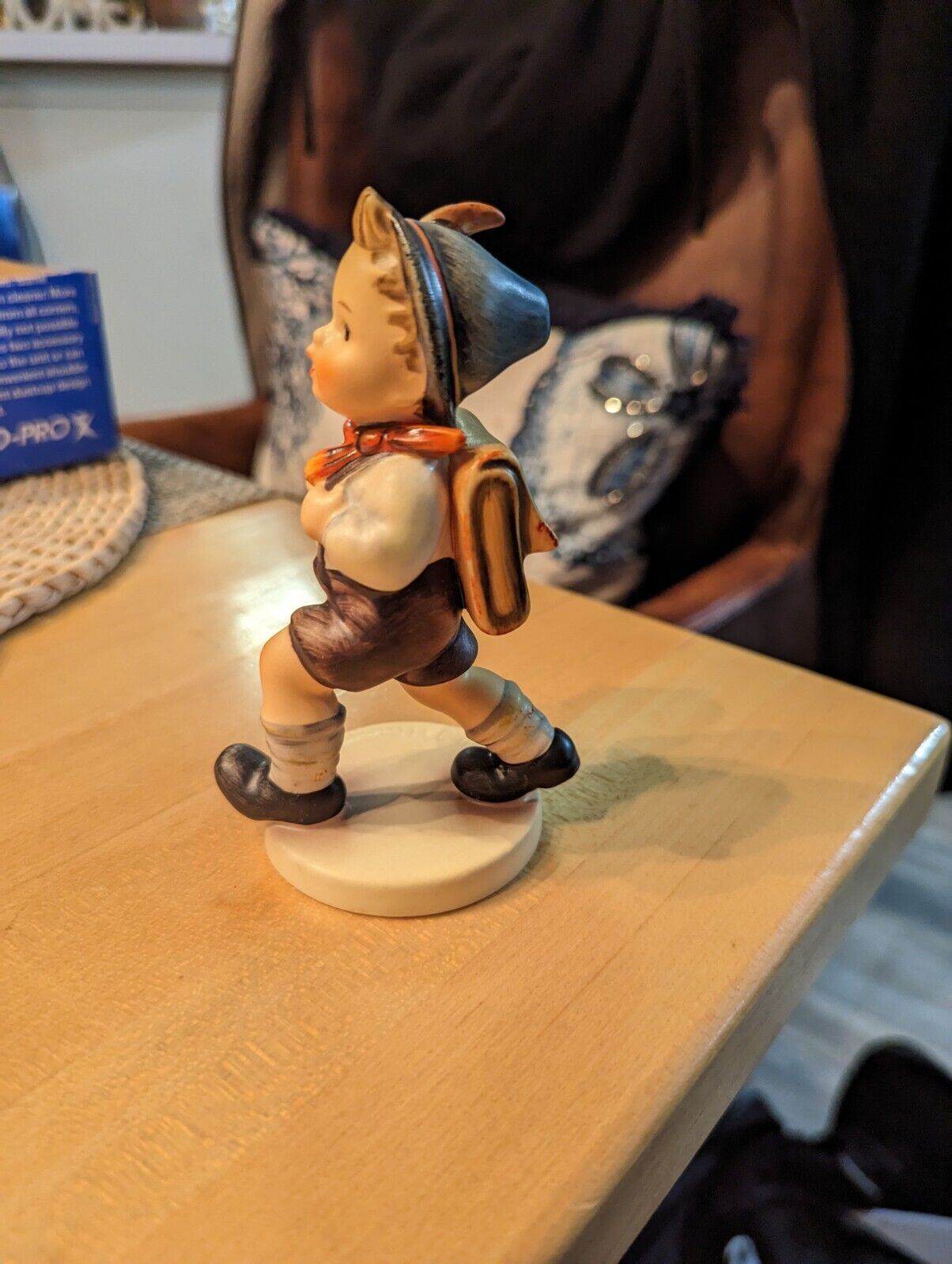 HUMMEL SCHOOL BOY #82/0 GOEBEL FIGURINE TMK3 W. GERMANY 5"
