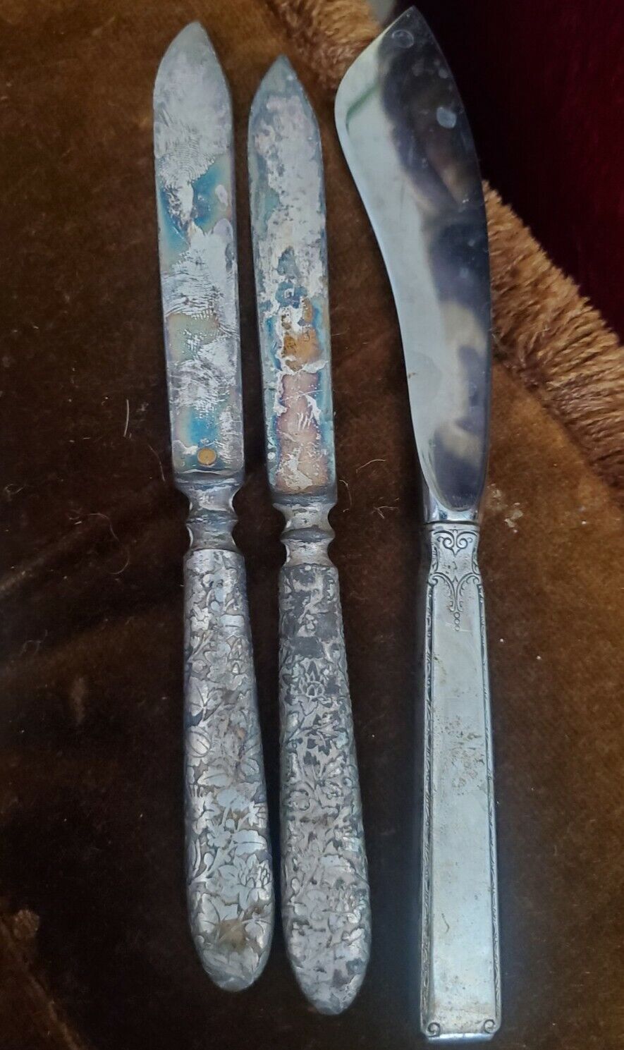Vintage Silver Plated Flatware Various Manufacturers Lot 14 Pcs