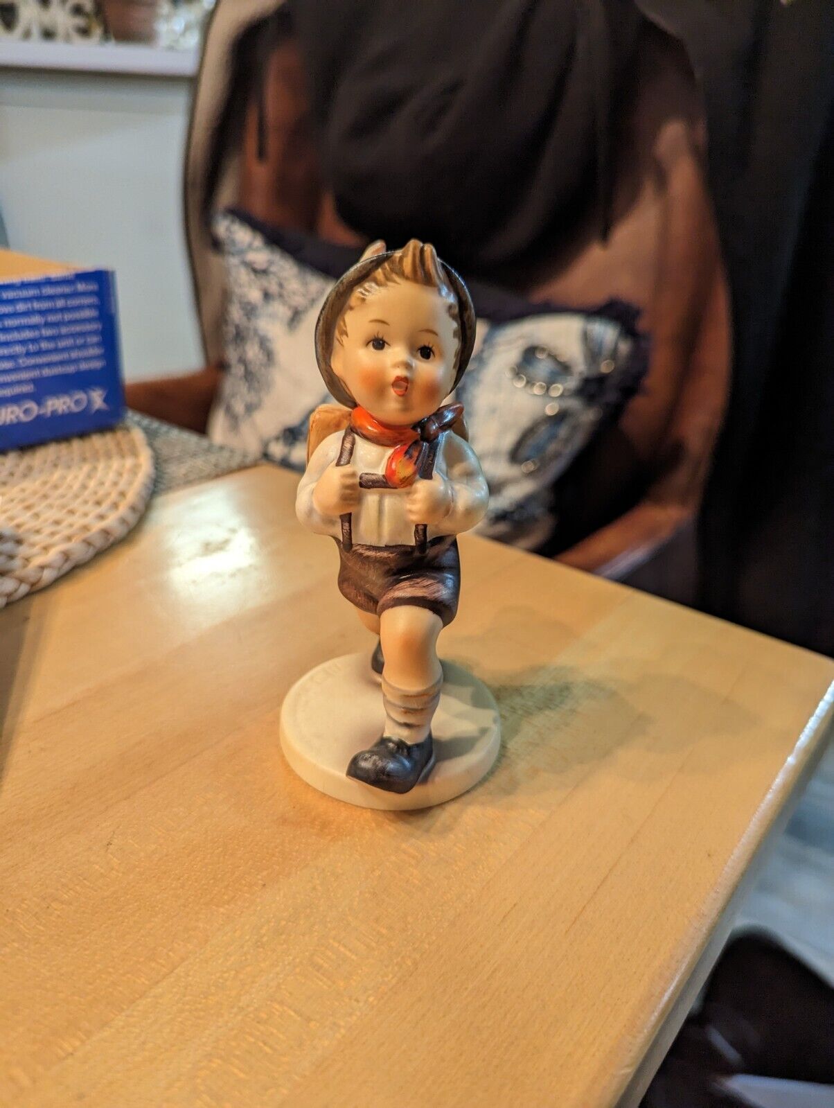 HUMMEL SCHOOL BOY #82/0 GOEBEL FIGURINE TMK3 W. GERMANY 5"