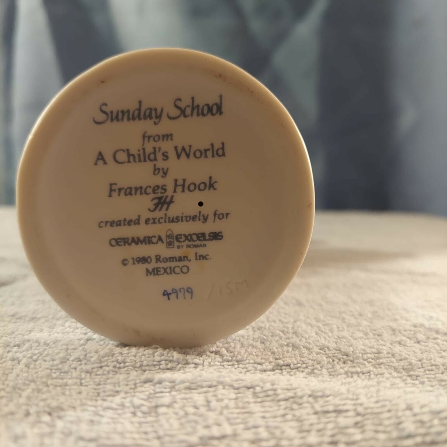 Frances Hook, Sunday School Figurine, from A Child's World #3020 Collectable