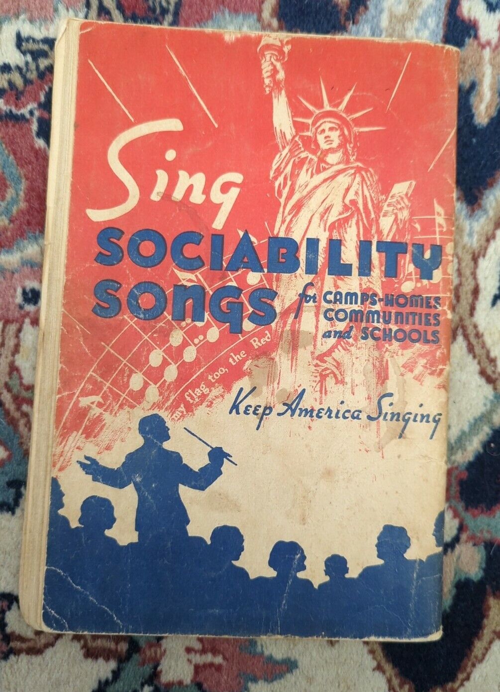 Sing Sociability Songs Sheet Music The Rodeheaver Hall-Mack Co. Used 1928