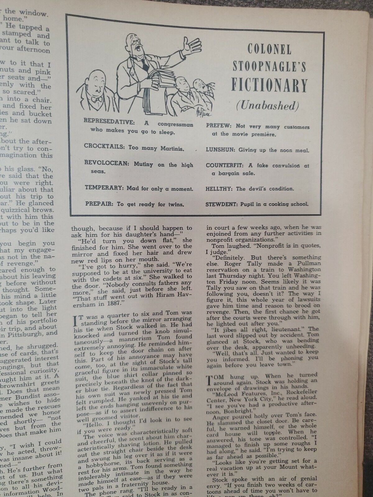 Liberty Magazine Jan 1, 1944 Jim Kjelgaard, Income Tax, Nazi Slave Labor, Lassie