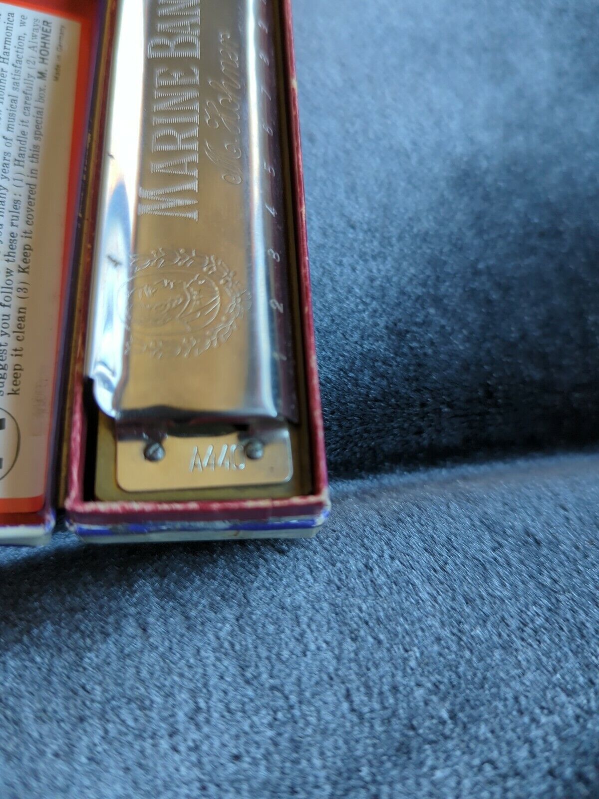 Marine Band M. Honer No 1896 Harmonica Germany