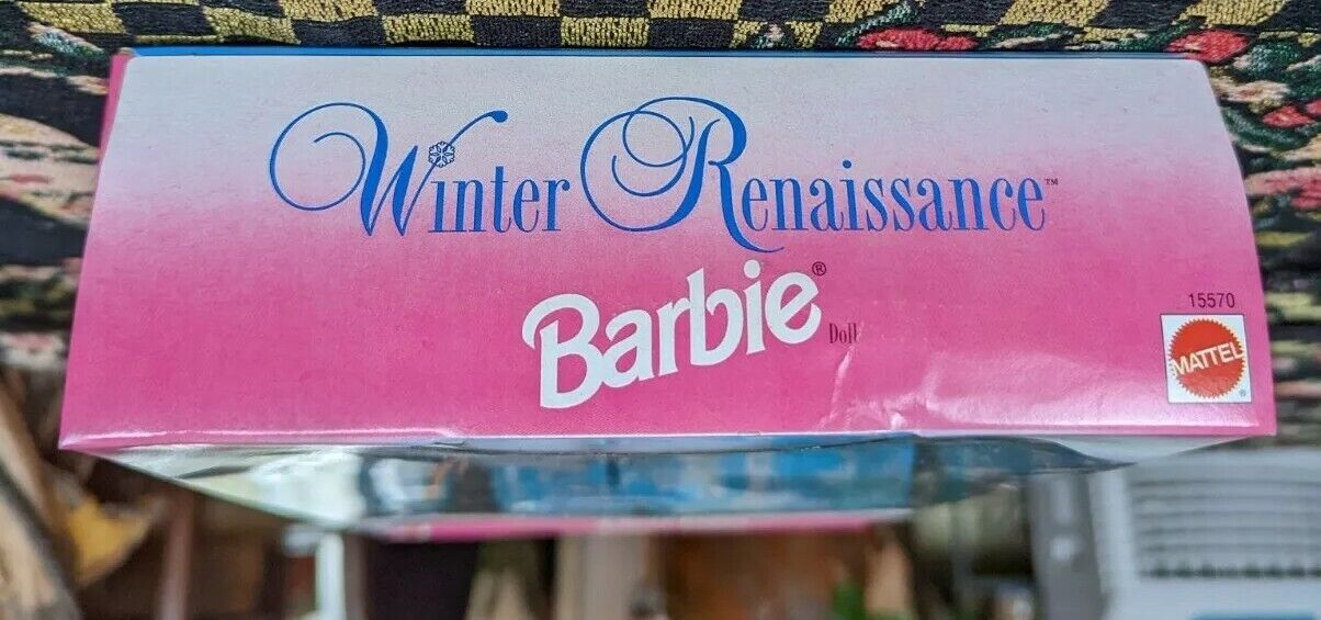 Vintage NEW Mattel Barbie Doll Winter Renaissance Barbie 15570 New in Box 1996