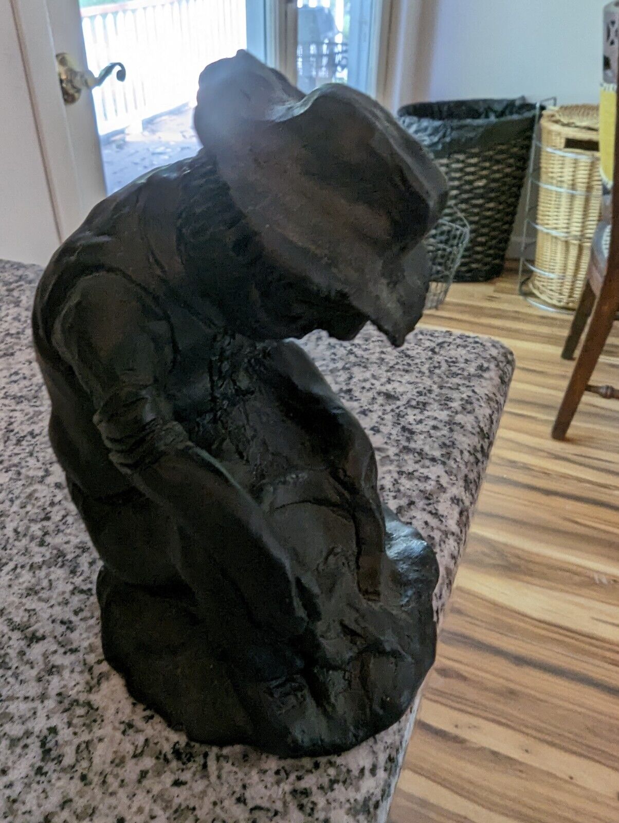 Vintage Made In Canada With Canadian Coal, Old Miner Figure