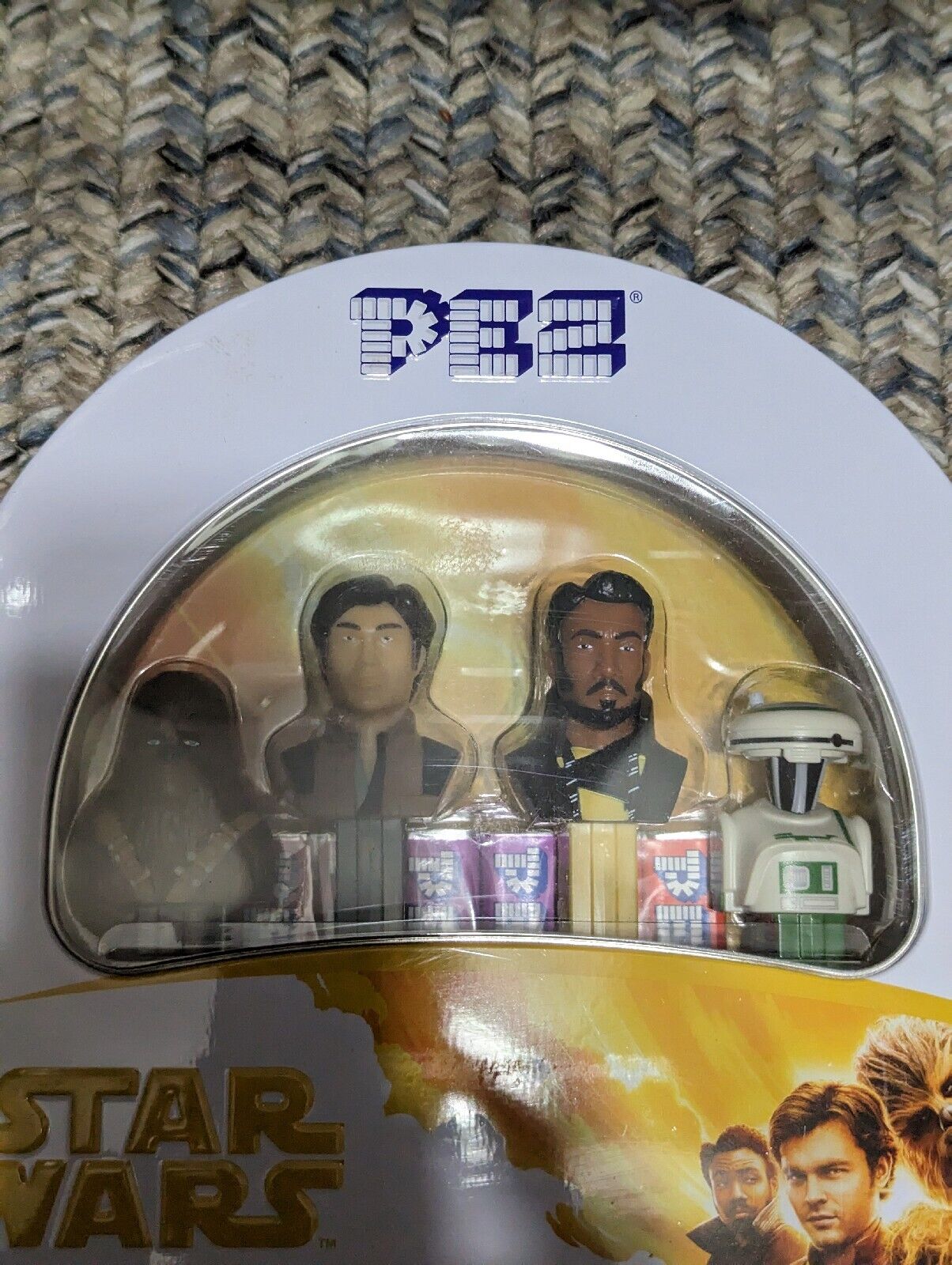 2018 Star Wars PEZ Dispenser Set & Collectible In Tin Packaging New