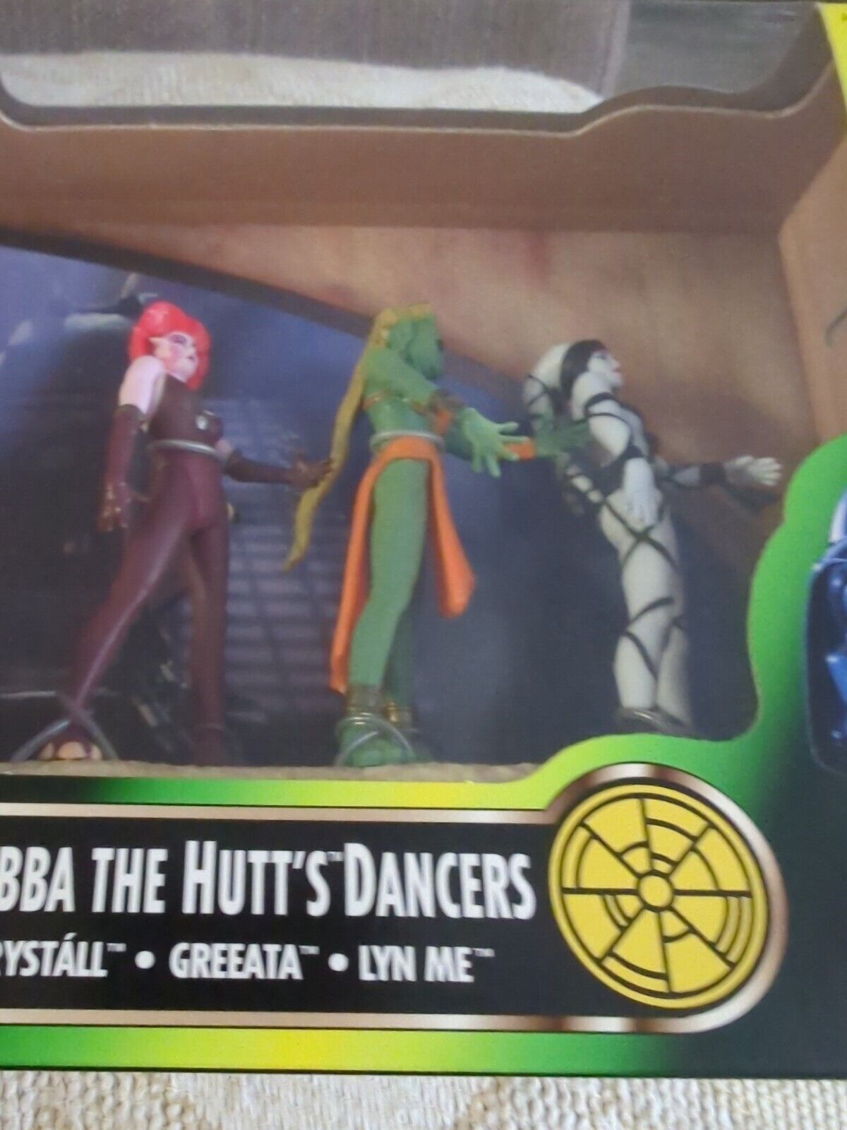 Hasbro 1997 Star Wars Power of the Force POTF Jabba the Hutt's Dancers NIB