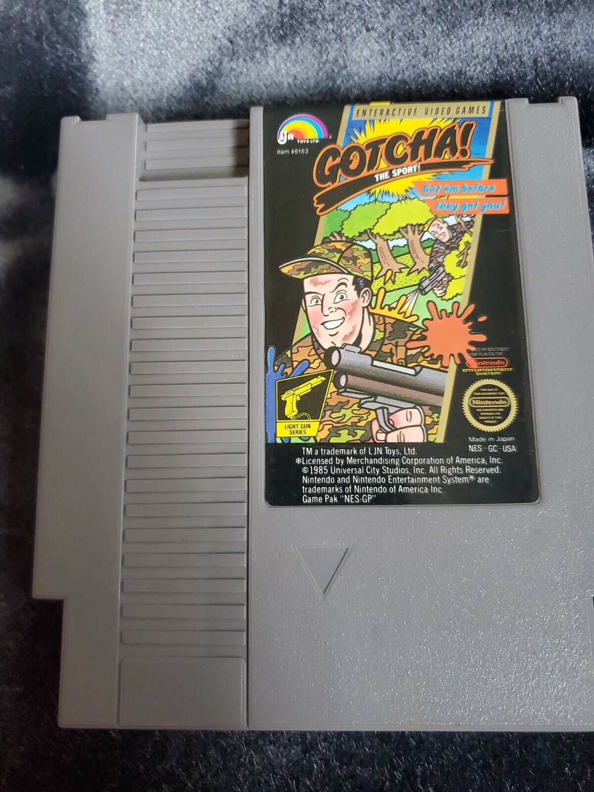 NES Gotcha The Sport Game Cartridge