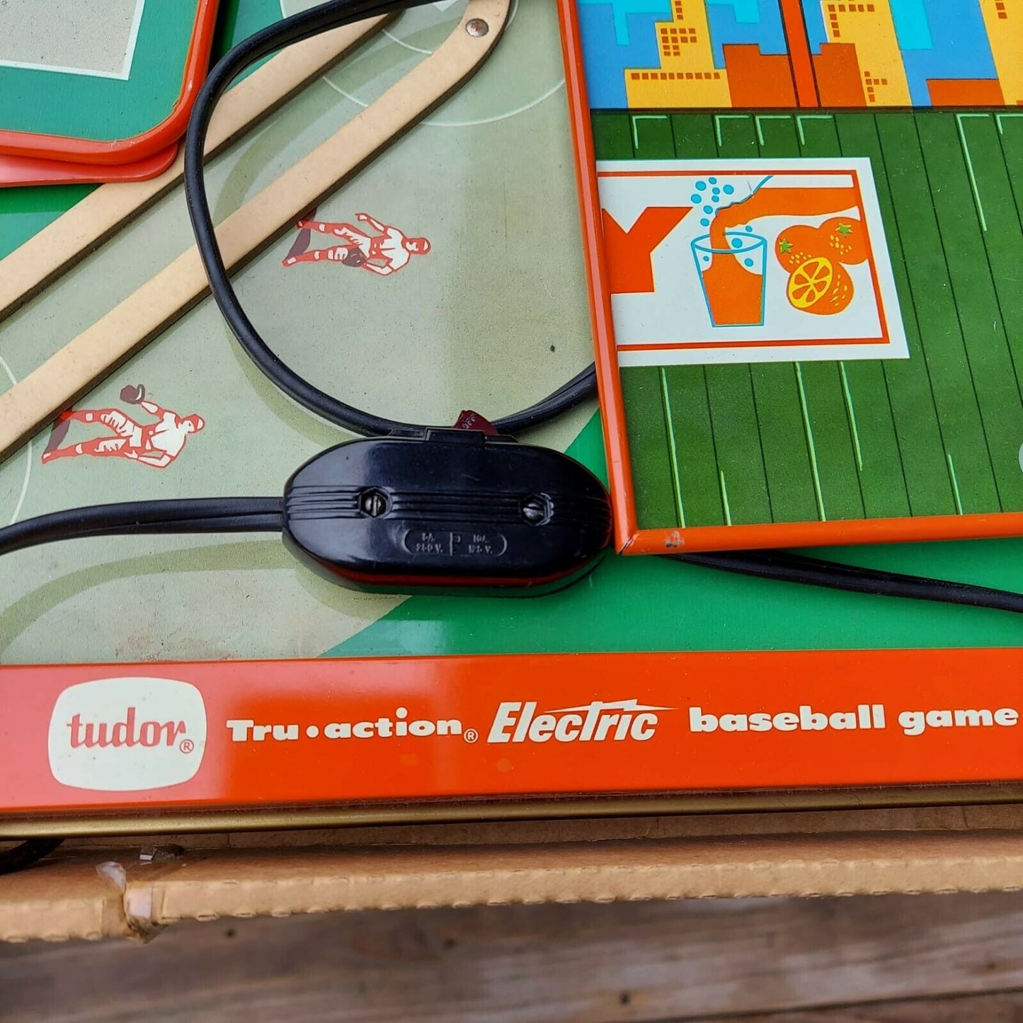 Vintage Tudor 1960s Electric Baseball Game