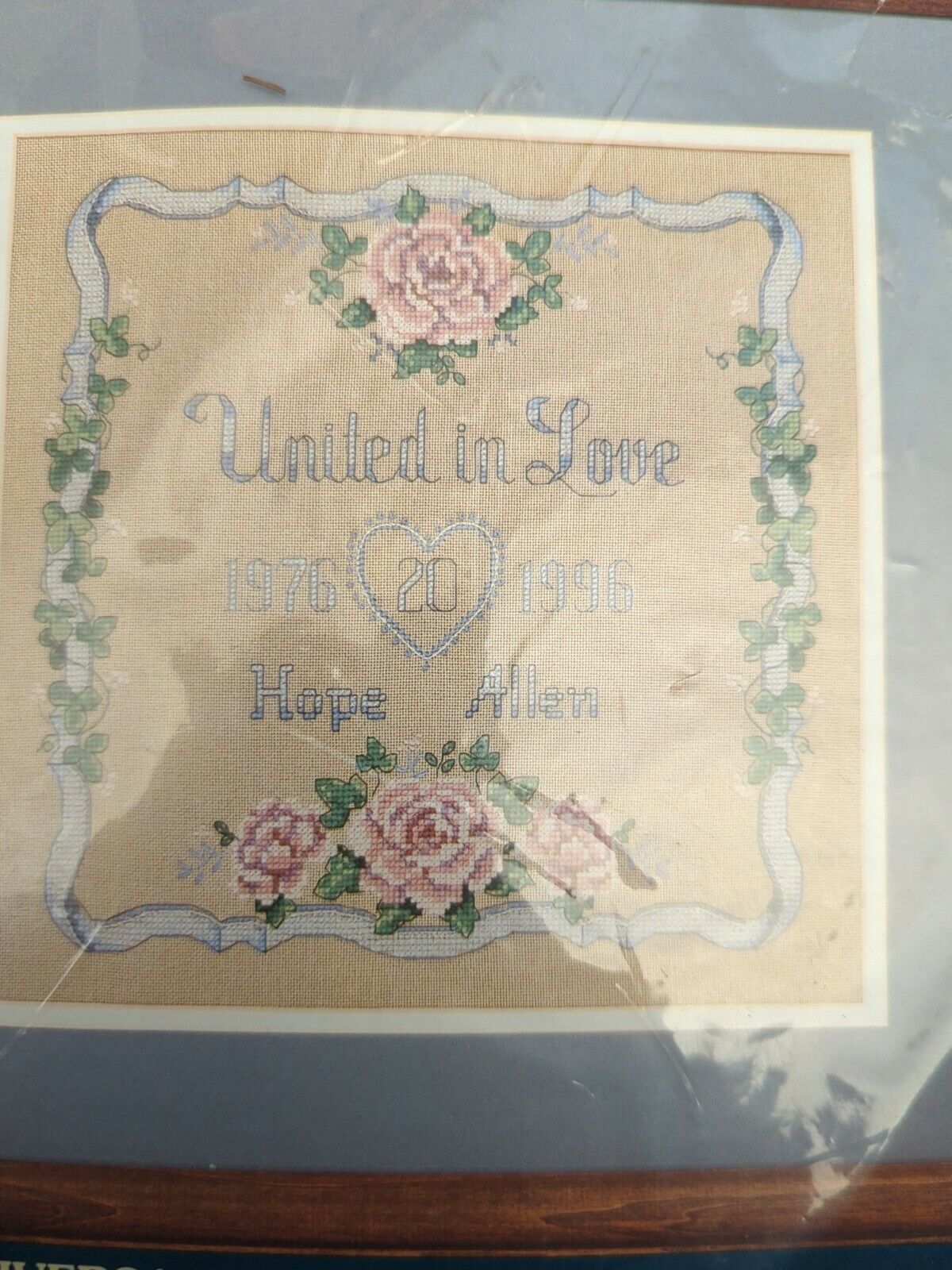 Sunset Counted Cross Stitch 13587 Sealed New Rose Anniversary Record