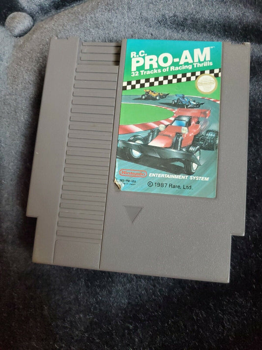 NES R.C Pro-Am 1987 Rare Ltd made in Japan