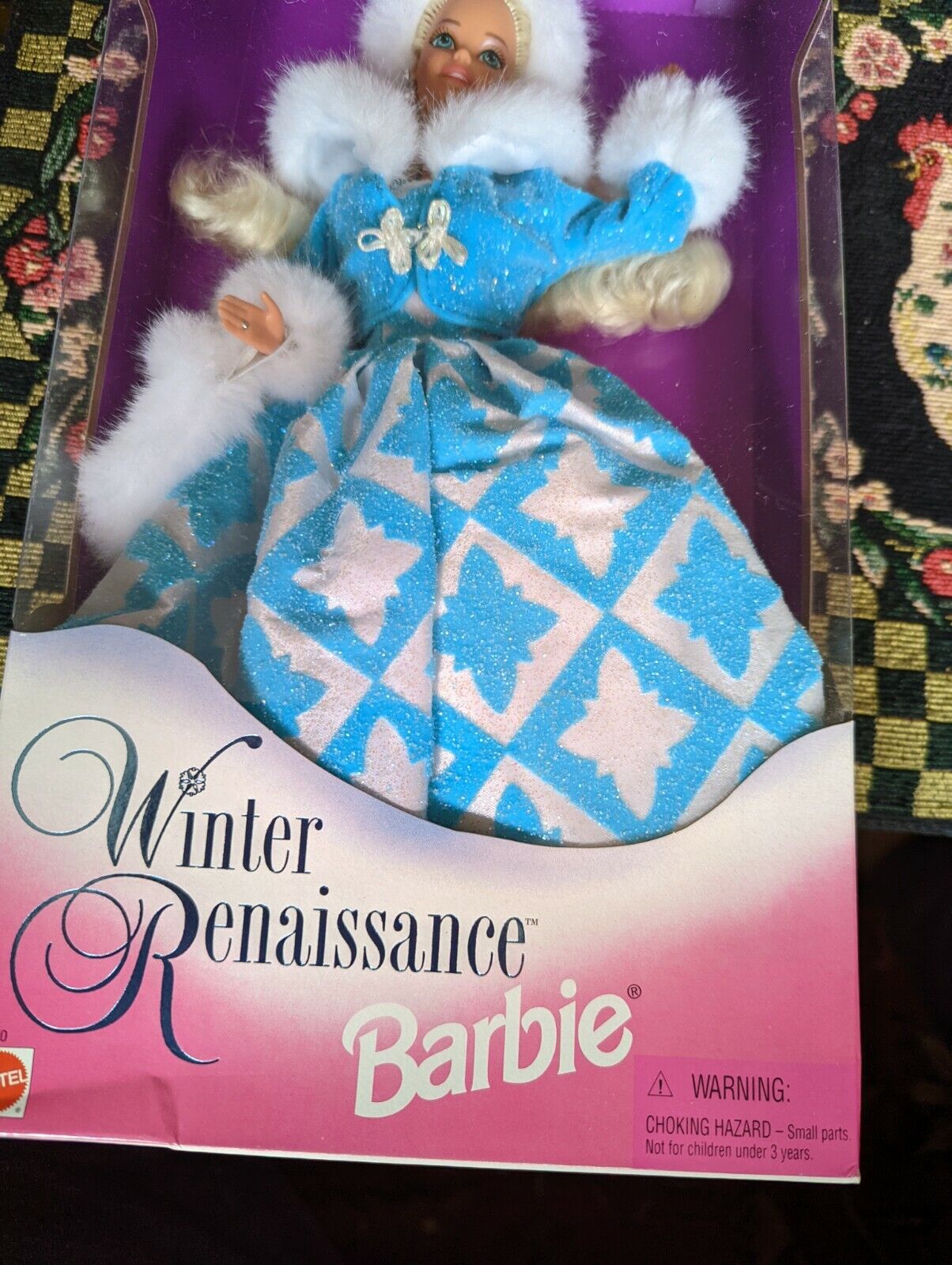 Vintage NEW Mattel Barbie Doll Winter Renaissance Barbie 15570 New in Box 1996