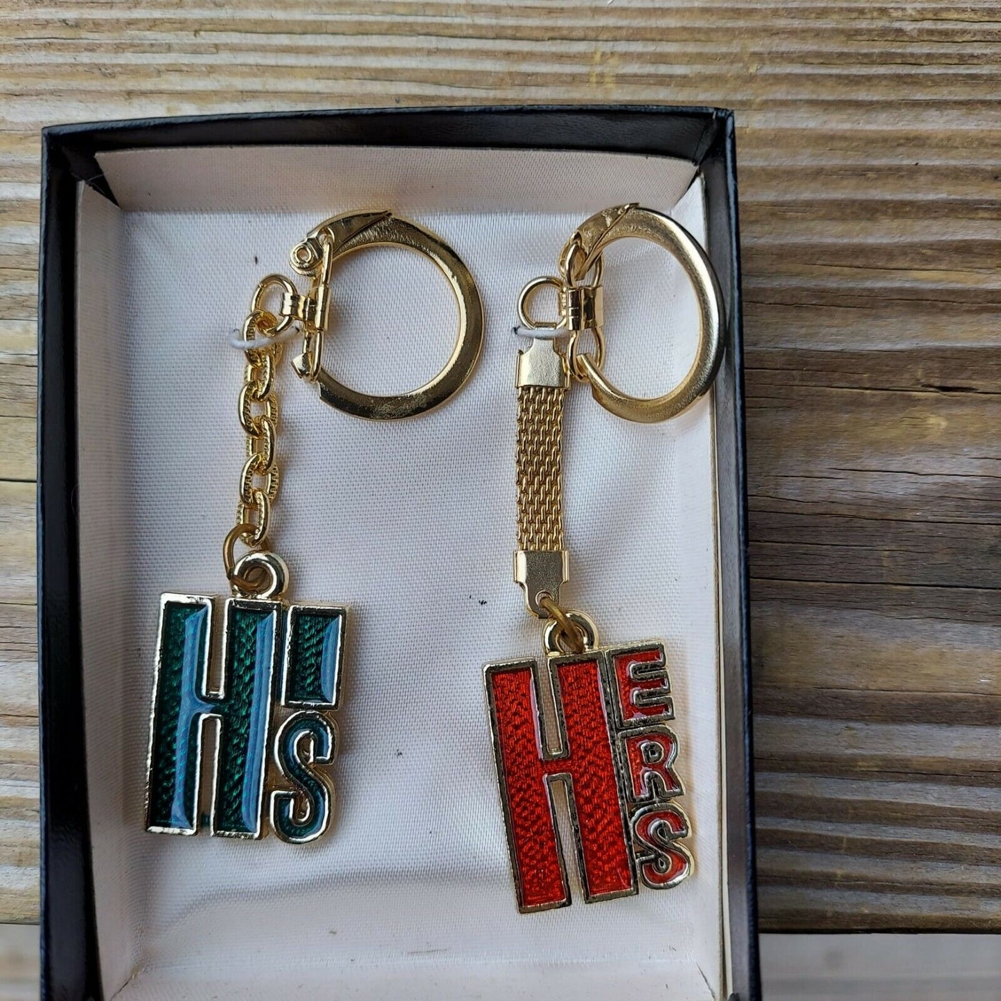 His And Hers Key Chains NIB