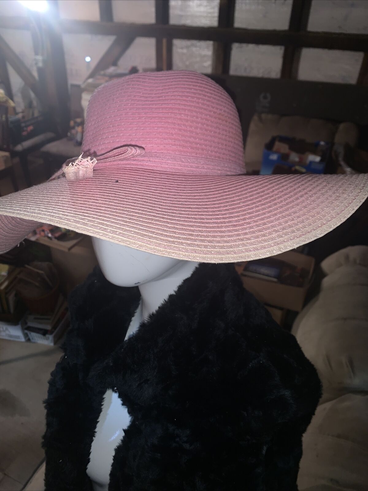 Vintage Genuine Quality Wonderful Fashion Pink Hat