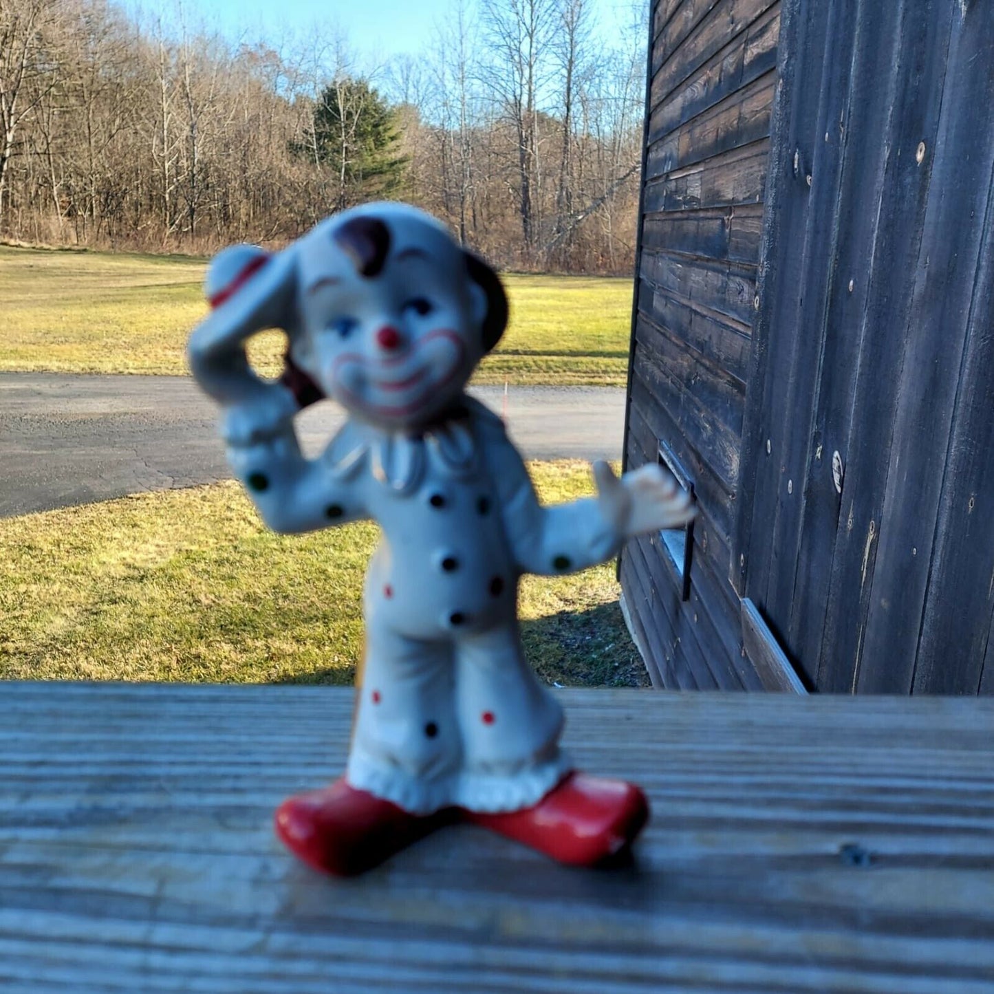 Vintage Porcelain Clown