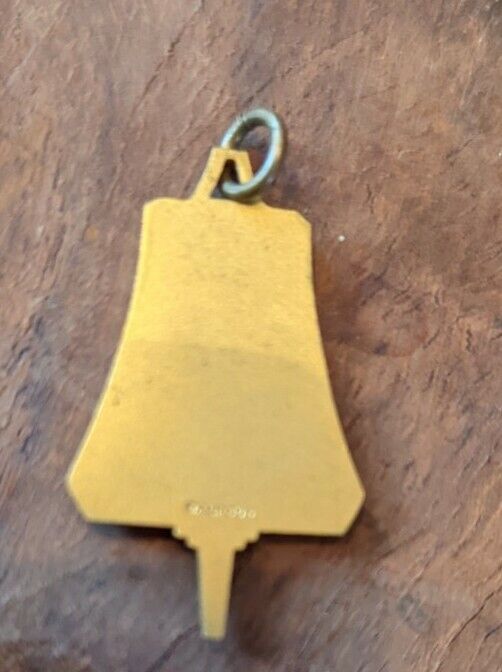 Vintage Golden Balfour Men's Basketball Pendant