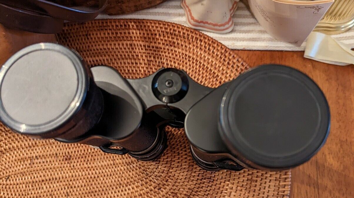 Vintage Sensi 7x35 Fully Coated Capped Binoculars With Case