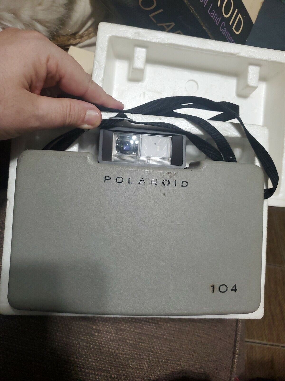 Polaroid 104 Land Camera In Original Box