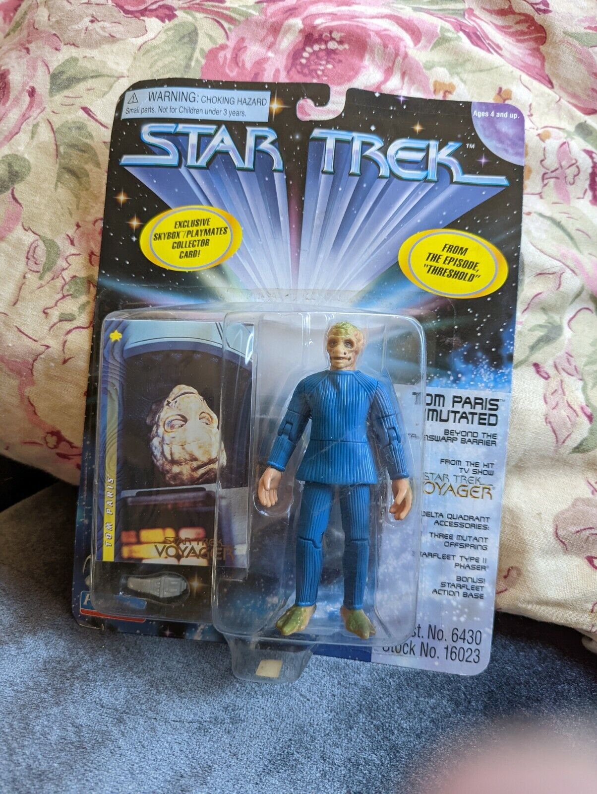 Tom Paris - Mutated from "Threshhold" Playmates Star Trek Voyager Figure 1997