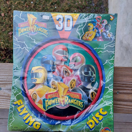 Power Rangers Flying Disc 3D Vintage (1994) Spectra Star Toy