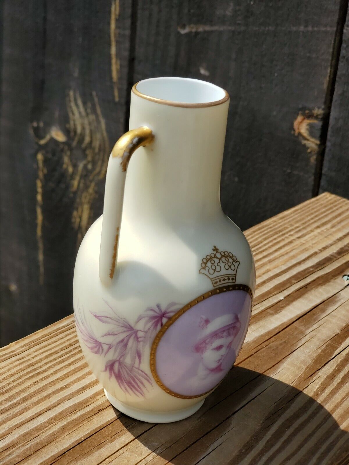 Vintage Cameo Vase made in Germany