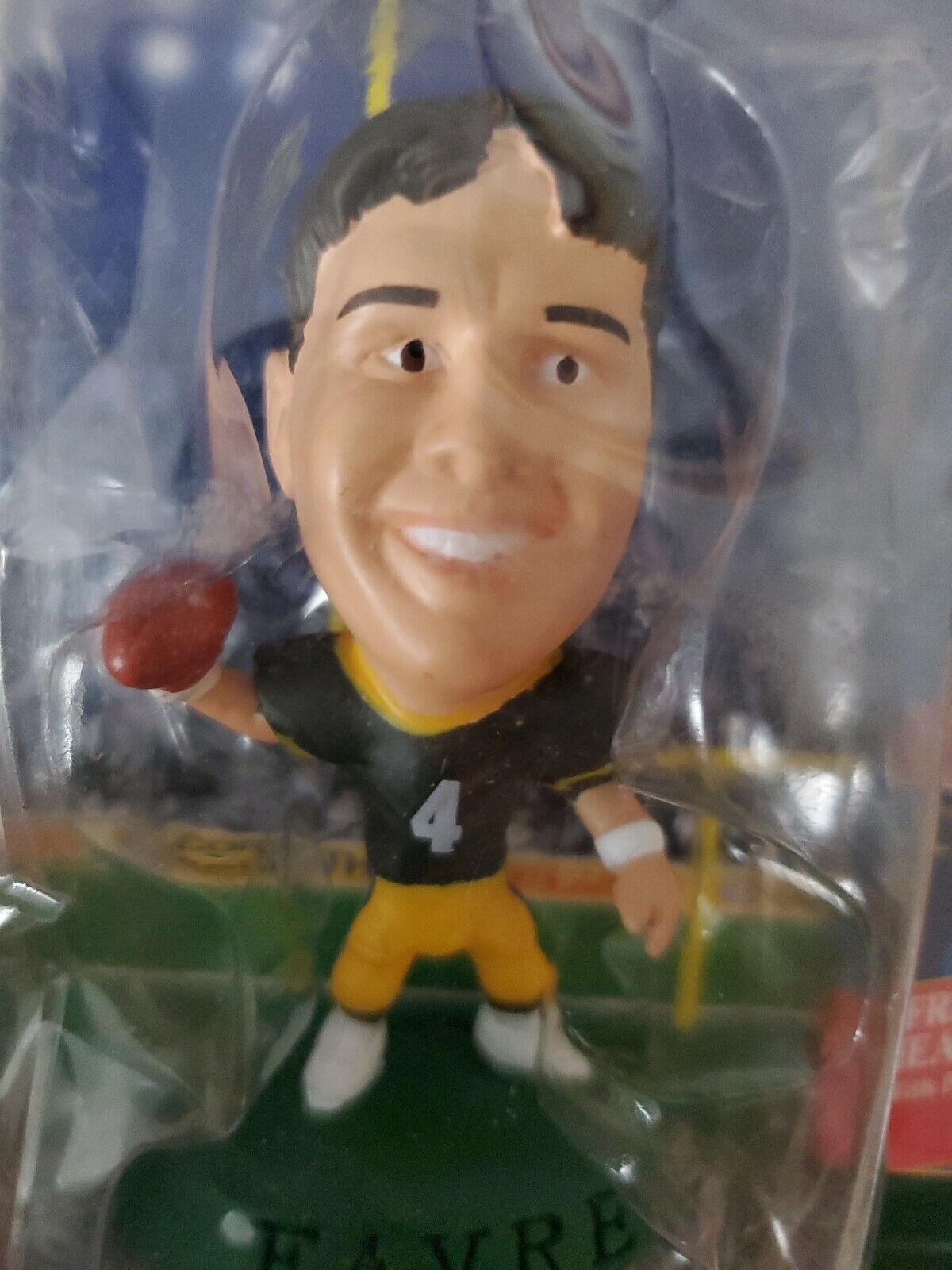 BRETT FAVRE - Corinthian NFL Headliners 1996 Figure Green Bay Packers BRAND NEW