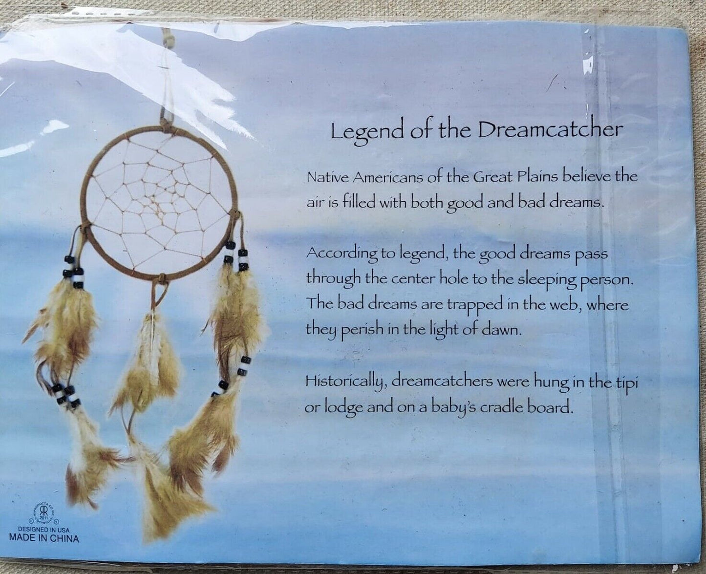 Sealed Native American Dreamcatcher