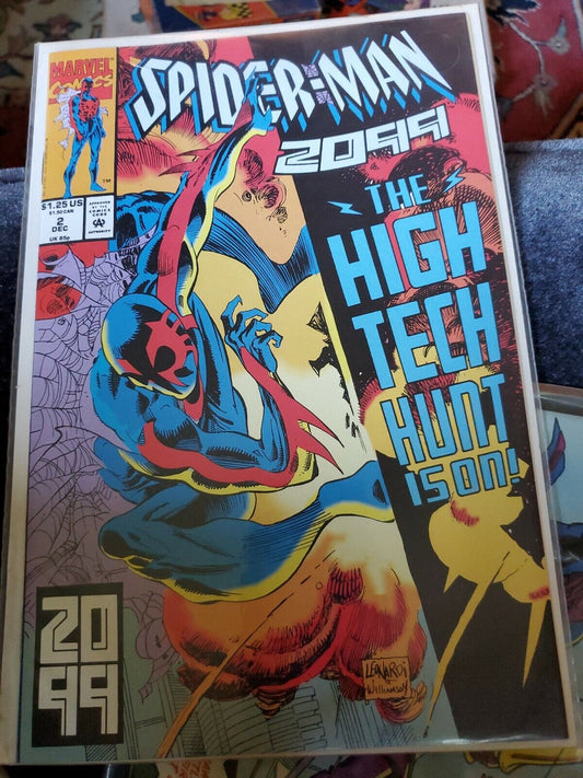 Spiderman 2099, Vol 1 No 2, Dec 1992, The High Tech Hunt is on