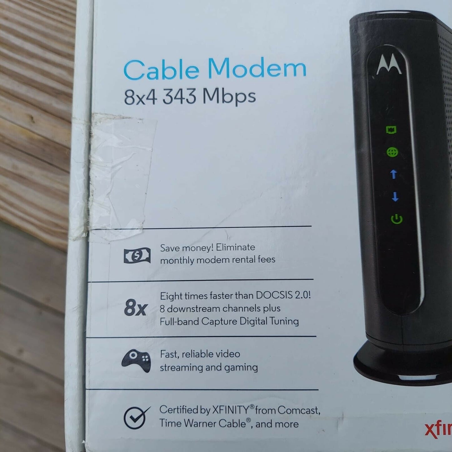 Motorola MB742010 686mbps DOCSIS 3.0 Cable Modem