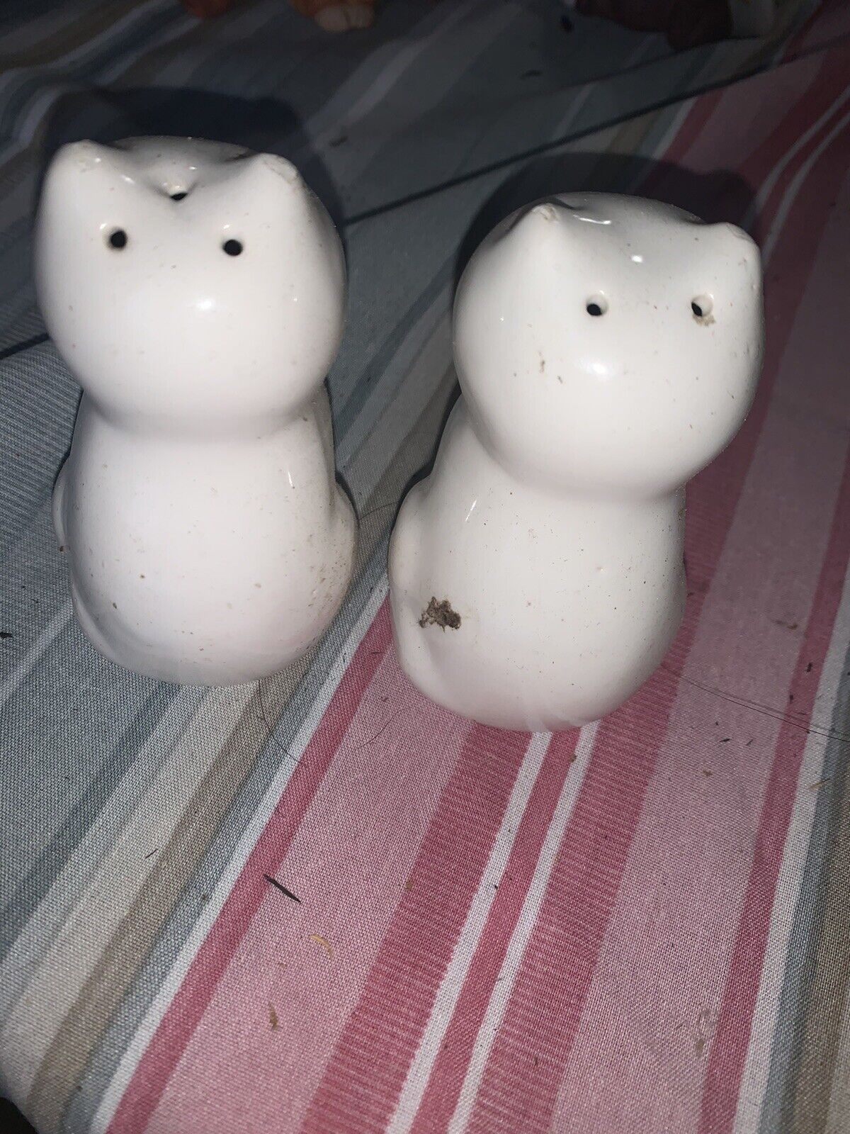 Two Cat Salt And Pepper Shakers