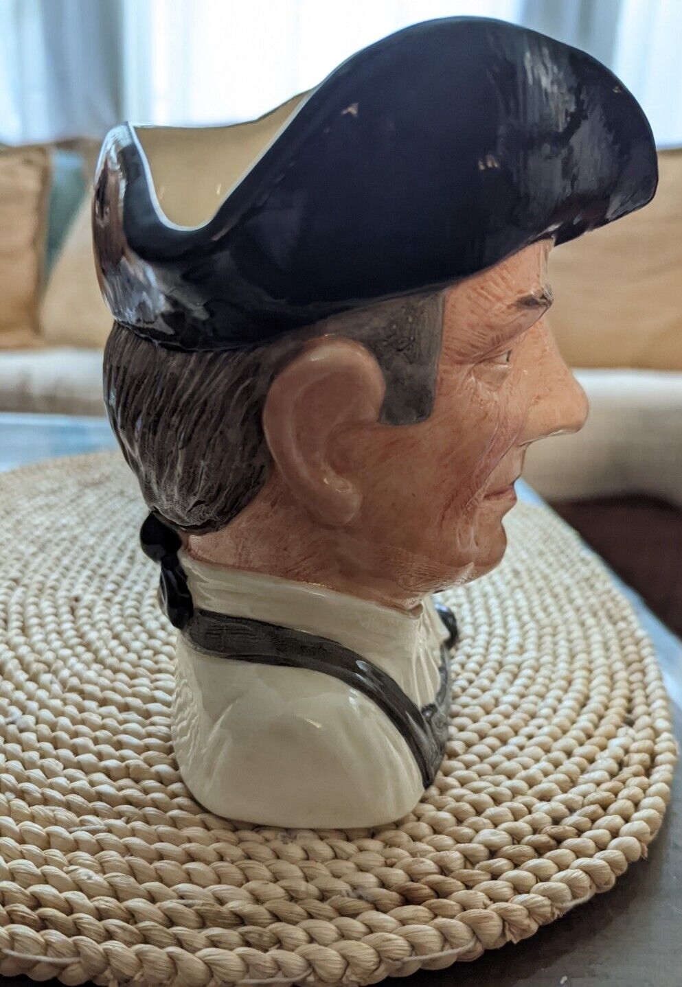 Vintage 1962 Royal Doulton Character Jug "Gunsmith Of Williamsburg" D6580 7.5"