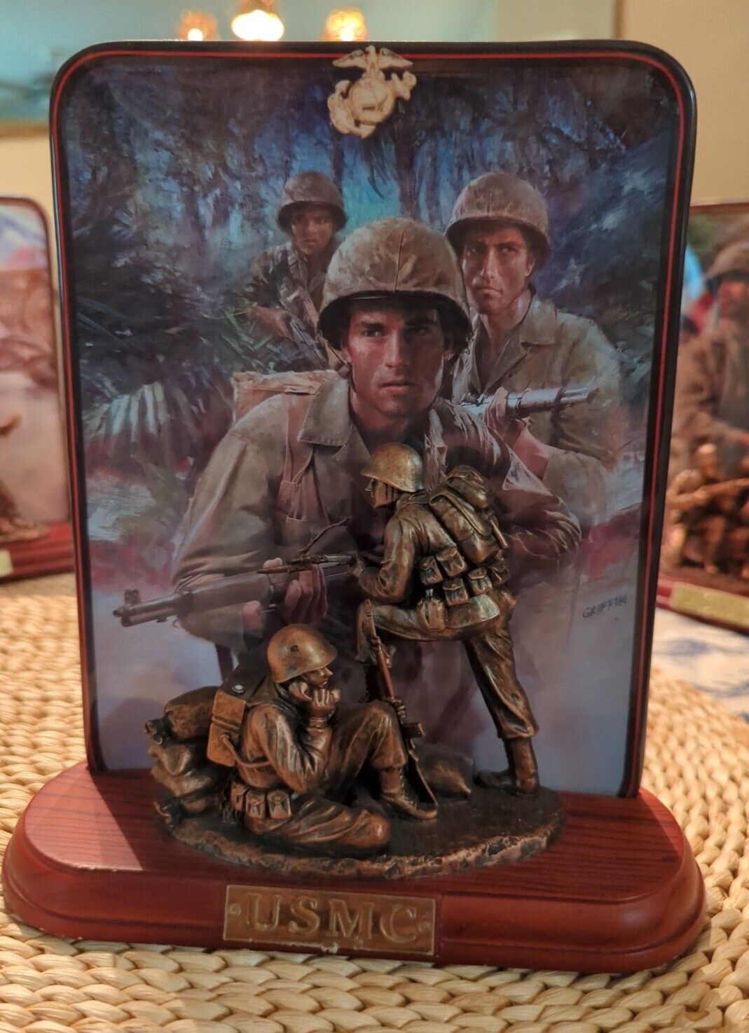 Marshall Island Usmc 4th Edition By Jim Griffin USMC Bradford Exchange No A2295