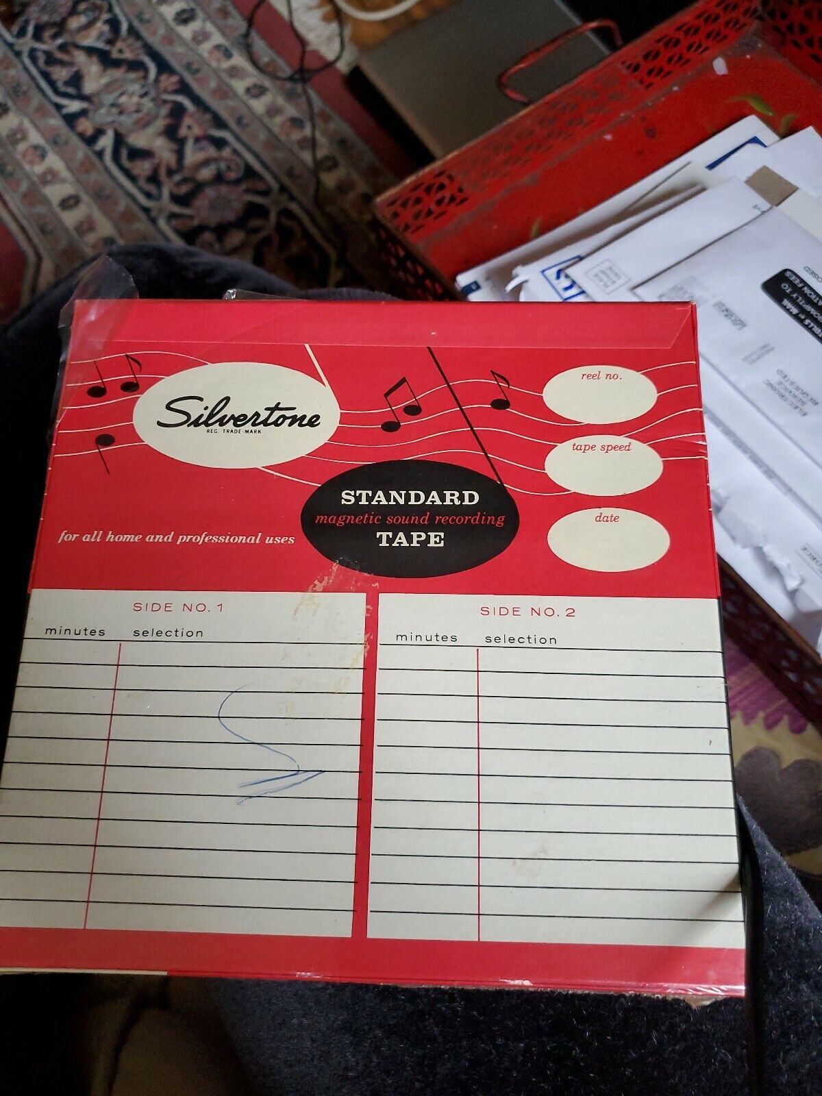 Spilvertone 7 Inch Reel No 9951, Sealed