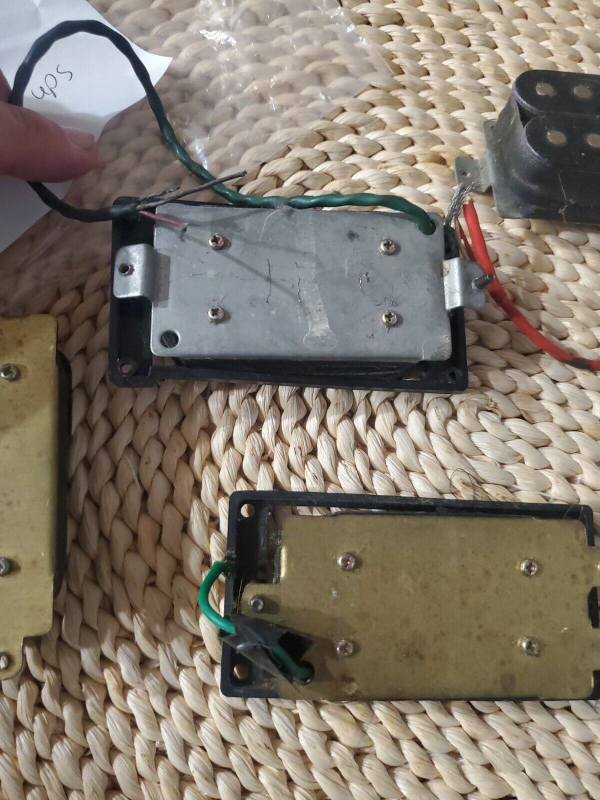 Set Of Four Humbucker Guitar Pickups