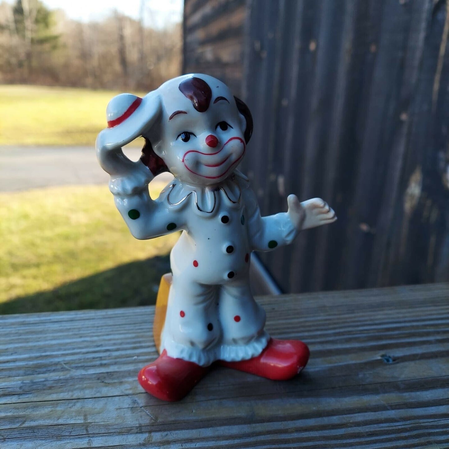 Vintage Porcelain Clown