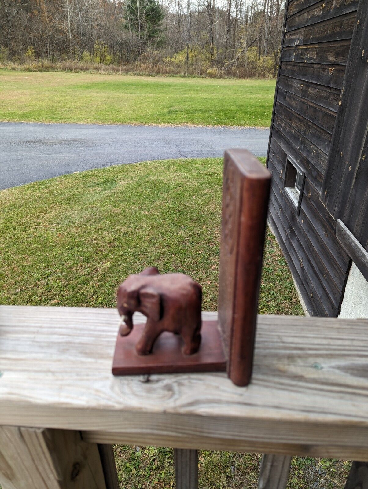 Vintage Elephant Book End