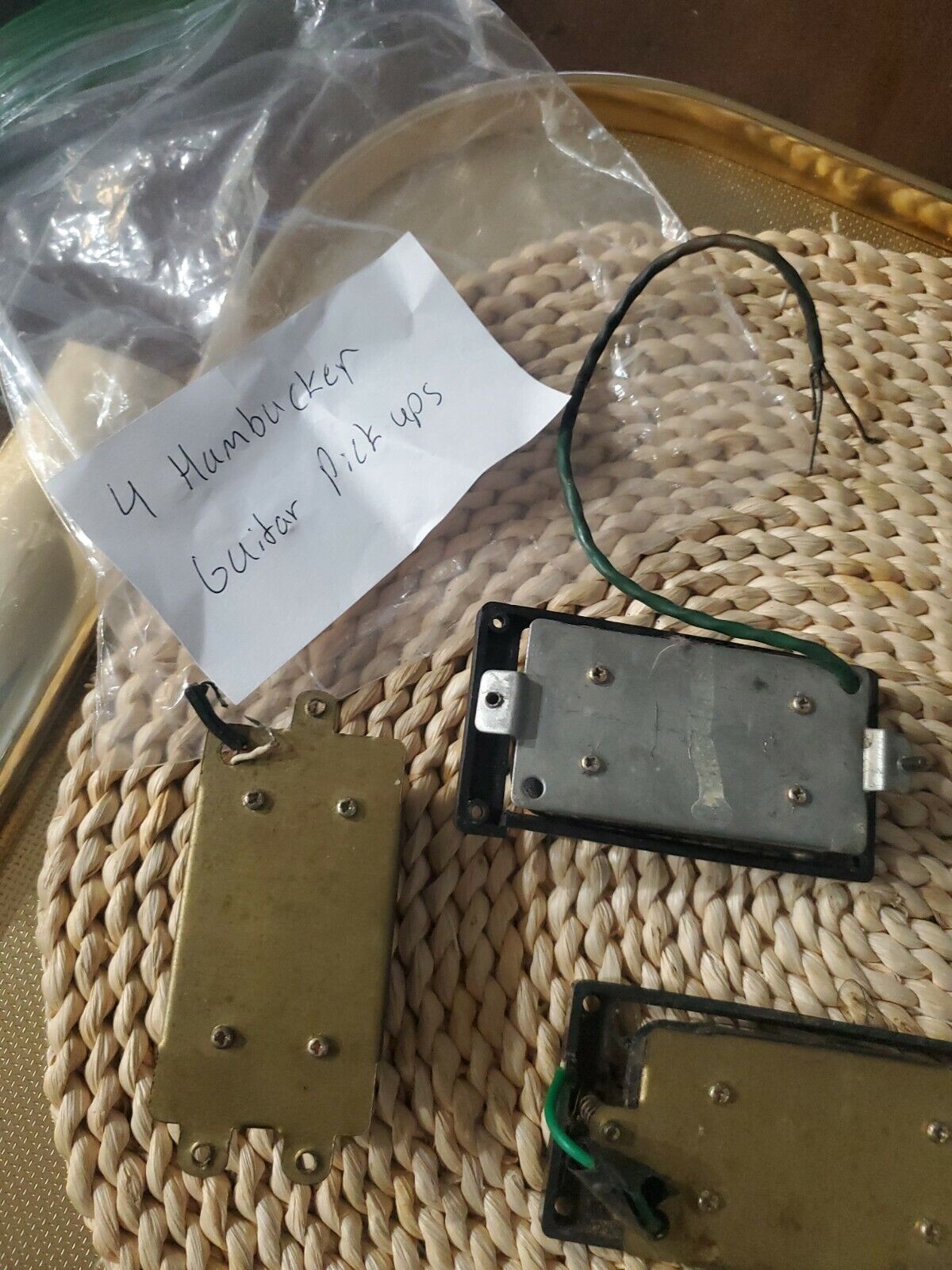 Set Of Four Humbucker Guitar Pickups